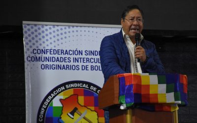 El oficialismo boliviano dice que Arce pondrá su reelección en manos de los sectores sociales