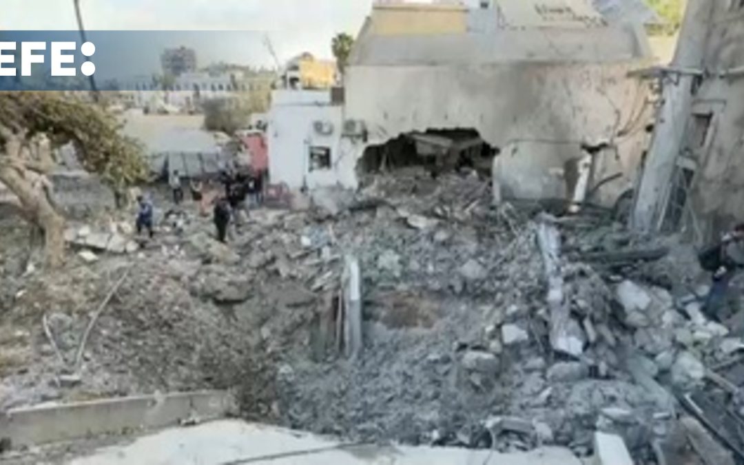 Israel dice que había una base de Hamás en el hospital bombardeado pero no aporta pruebas