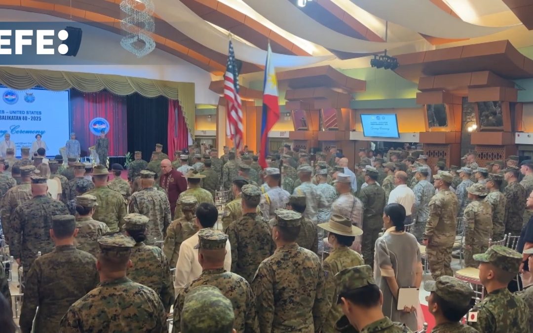Estados Unidos y Filipinas despliegan 14.000 soldados en sus maniobras militares anuales