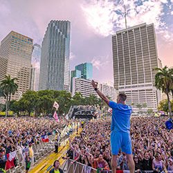 ﻿Durante tres días la música Ultra sacudió el downtown de Miami