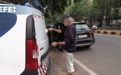 Joan Giralt, el español varado en la India para el que cruzar a Pakistán es dar la vuelta al mundo