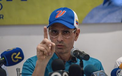 Capriles llama a los venezolanos a votar pese a haber sido «robados» en las presidenciales