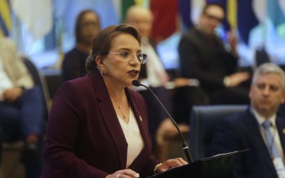 Presidenta hondureña cuestiona alerta de EEUU y afirma que en Honduras «no hay terrorismo»