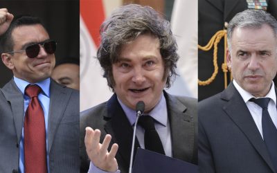 Noboa, Milei y Orsi lideran la aprobación ciudadana en Sudamérica, según CB Consultora