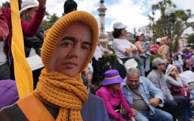 «¡Viva Daniel Noboa!», gritan seguidores de presidente de Ecuador por su nueva investidura
