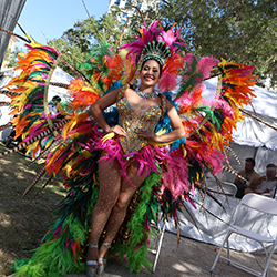 ﻿La rumba del carnaval tronó por las calles de la ciudad de Coral Gables