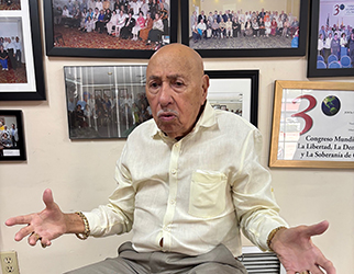 ﻿Alberto Mulet, líder del exilio en Miami. ﻿La Junta Patriótica Cubana ha sido piedra fundamental para la lucha por la libertad en Cuba
