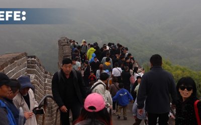 Los viajes turísticos domésticos en China aumentan un 6,4 % interanual en puente de mayo