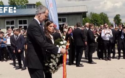 Los reyes de España homenajean en Mauthausen a los republicanos «que lucharon contra el nazismo y por la libertad»