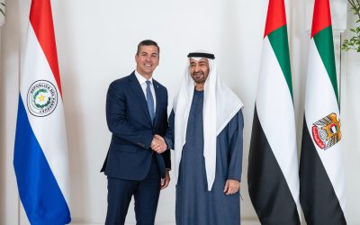 Peña se reúne con su homólogo emiratí para fortalecer lazos diplomáticos y comerciales