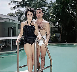 ﻿Elizabeth Taylor y su primer amor fue en Miami