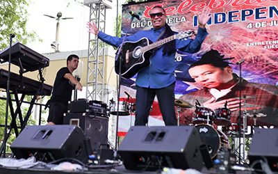 ﻿Amaury ‘encendió’ la rumba del 4 de Julio en el parque José Martí