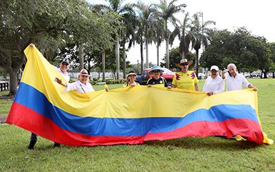 ﻿Gritos de fuera ‘Petro’ en Avenida Colombia. ﻿Petro nos llevó a la peor desgracia política de todos los tiempos