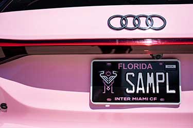 ﻿El Inter Miami lanza su propia matrícula de coche para llevar su fútbol al resto de EE.UU.