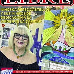 En galería de la Pequeña Habana. Ninoska Pérez Castellón y sus 14 años de dedicación a la Virgen de la Caridad