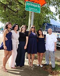 ﻿Jorge Monteagudo y su famosa farmacia. ﻿Una calle en honor a un auténtico Líder del exilio de Miami