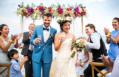 ﻿‘Bodas de destino’: viaje, celebración y lugares inolvidables