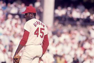 ﻿Recordando a Bob Gibson en la temporada 1968