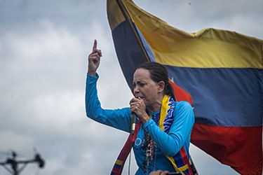 ﻿Congresistas de Florida celebran el Nobel de Machado: ‘libertadora y nueva Simón Bolívar’