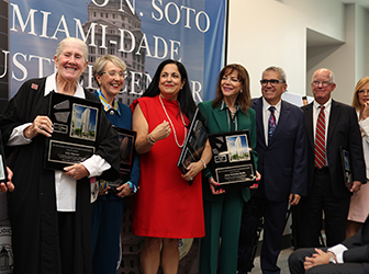 Inaugurado nuevo centro de justicia de 24 pisos. HONRANDO EL LEGADO DEL DR. OSVALDO N. SOTO