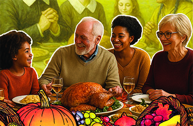 ﻿Un Día de Acción de Gracias, Dos Miradas que se Encuentran