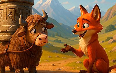 Mensaje Inspiracional. El zorro y el yak