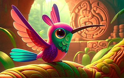 ﻿Mensaje Inspiracional. ﻿La leyenda del colibrí