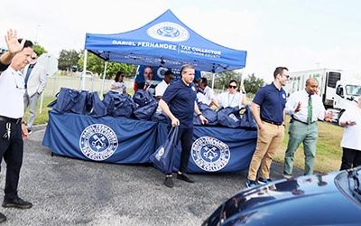 ﻿Dariel Fernández en la gran fiesta de ‘Acción de Gracias’ en el oeste de Miami