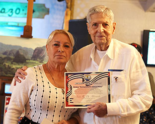 Maritza Lugo, presidenta del Movimiento 30 de Noviembre