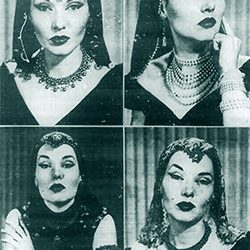 UN TOCADO ORIENTAL en ‘Modas, Labores y otros intereses femeninos’