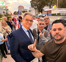 Ramón S. Sánchez aplaude posibles cambios en la isla. La próxima flotilla de Democracia será para celebrar la libertad