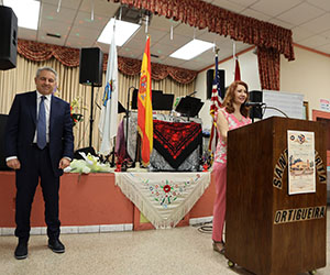 En toma de posesión del presidente de Santa Marta de Ortigueira. ‘Magníficas las relaciones entre Estados Unidos y España’, dice cónsul Alfaro