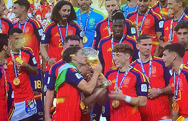Messi lloró tras la final del Mundial 2026. ‘Ustedes son los mejores’, les dijo Trump a los campeones de España