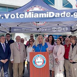 Las elecciones prevalecen en Miami-Dade mientras son eliminadas en Nicaragua
