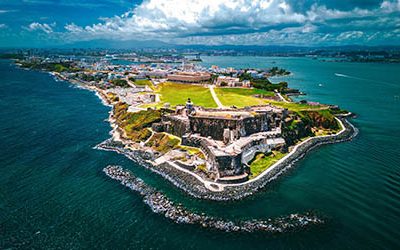 Puerto Rico, latido caribeño en verde y azul
