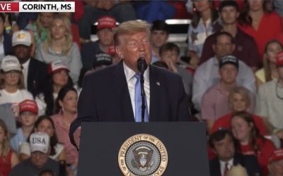 Trump promete en el estado de Misisipi que no rebautizará el río Misisipi