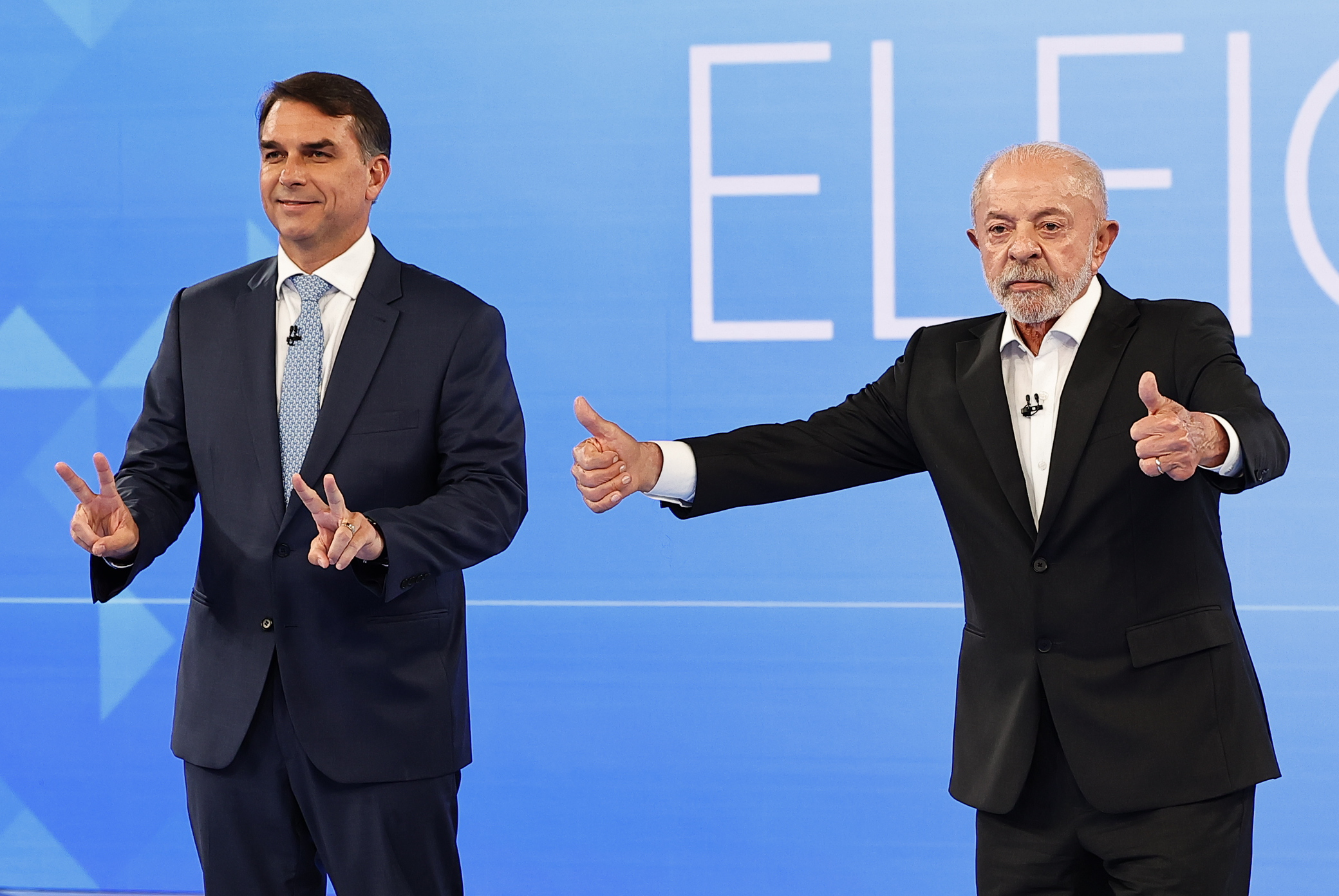 Los diez momentos del último debate presidencial entre Lula y Flávio Bolsonaro