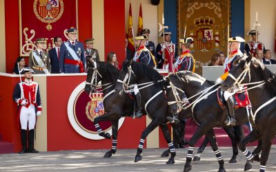 El adelanto electoral marca la celebración de la Fiesta Nacional española