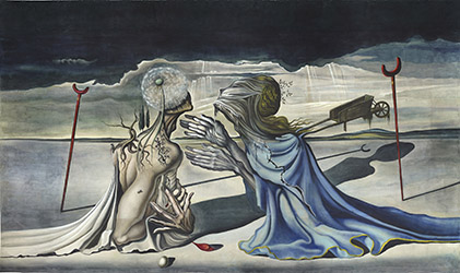 Dalí en el diván del Thyssen