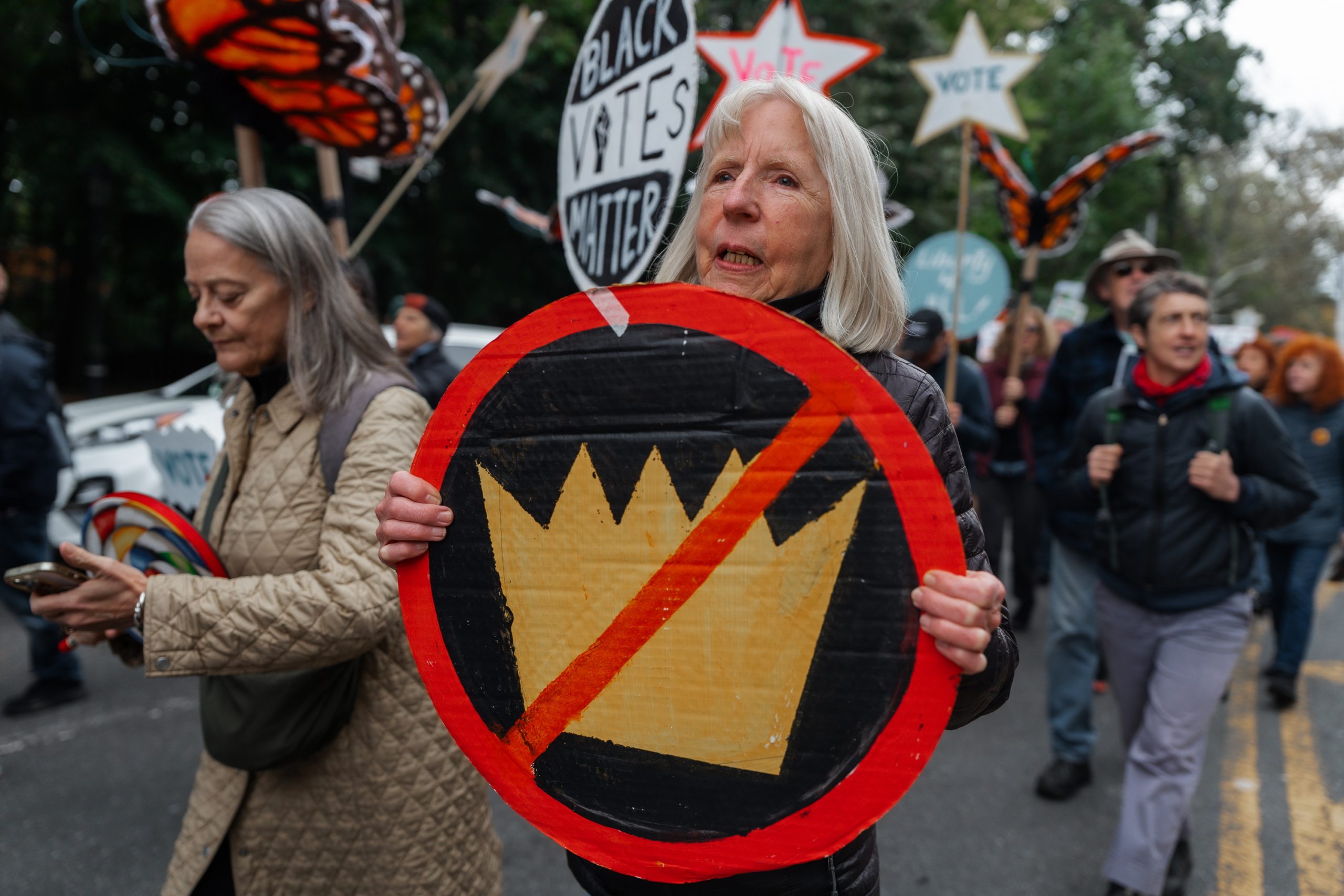 Más de 2.500 eventos de ‘No Kings’ impulsan el voto anticipado en Estados Unidos